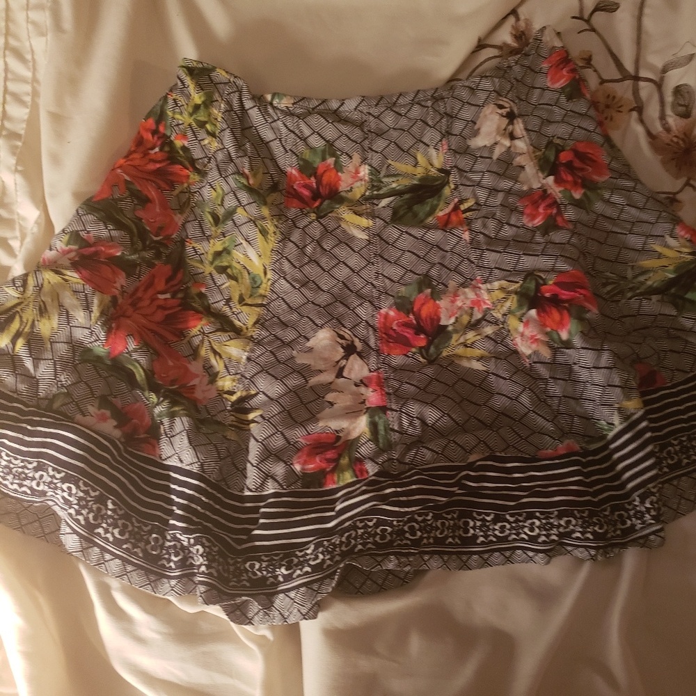 Floral skirt